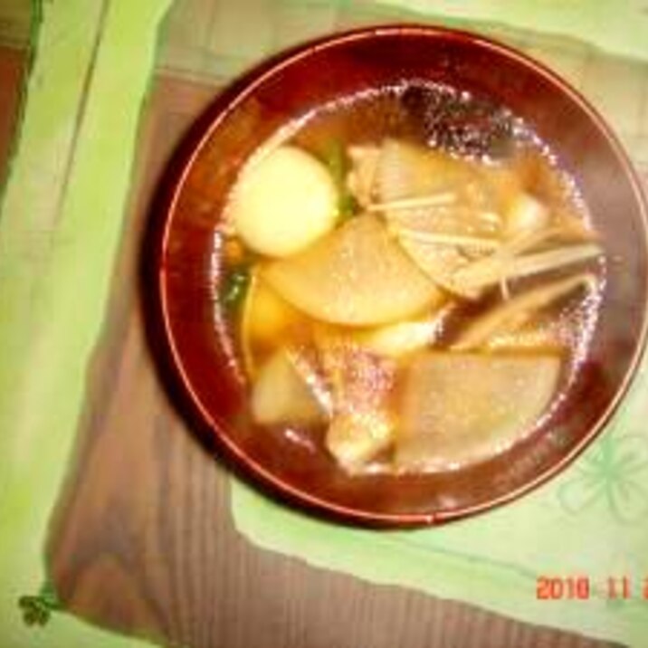 ちちゃな丸餅ですぐできるお雑煮